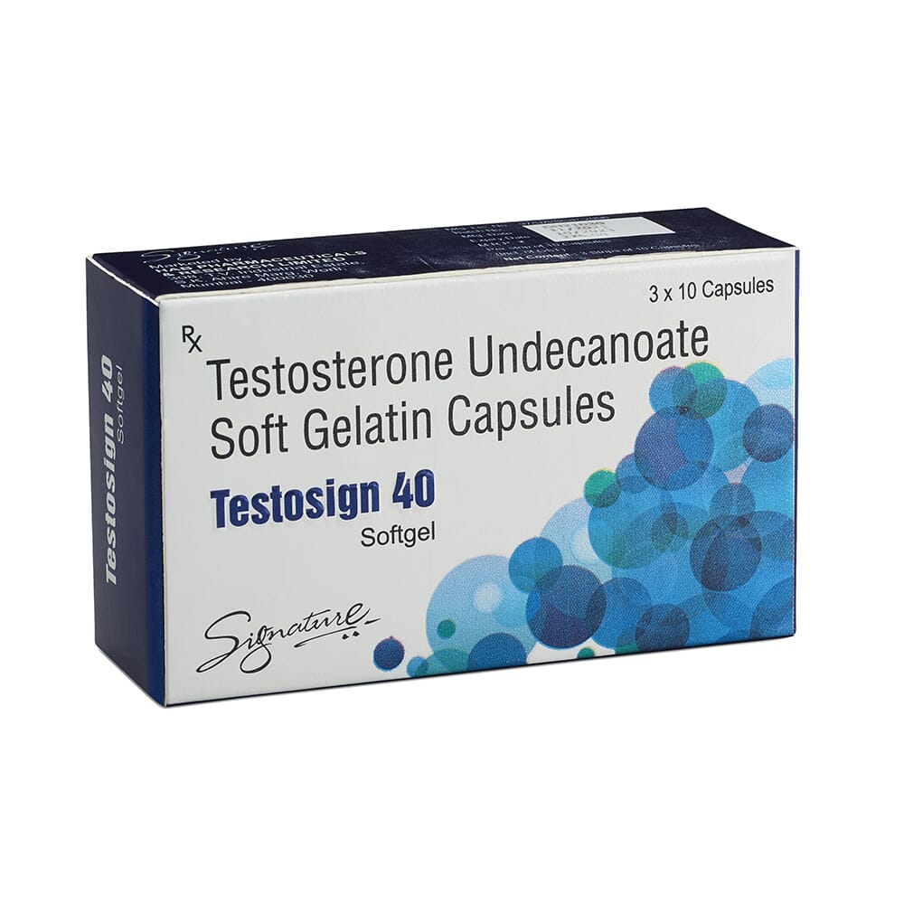 Testosterone Undecanoate Testosign Mg Capsules Pharma Labs Uk